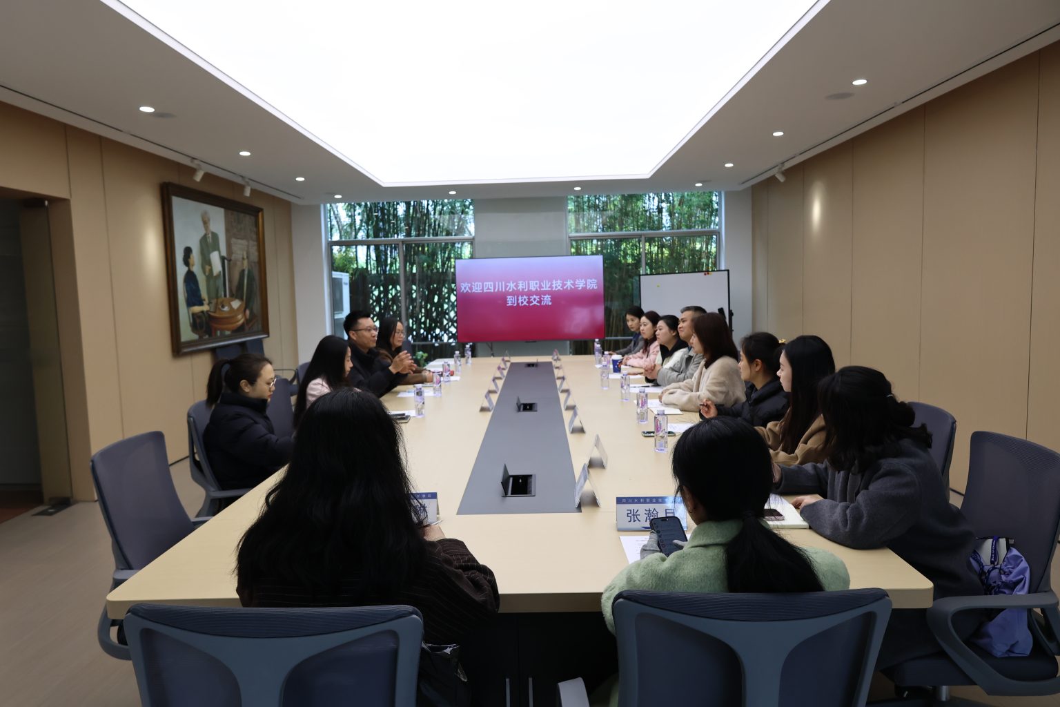 互学互鉴促提升，携手共进谱新篇 ——四川水利职业技术学院莅临我院交流学习美育工作经验 ⋅ 国际标榜新闻&专栏